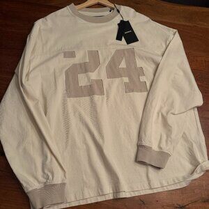 Nahmias #24 Cotton Jersey - Oversized Fit - NWT - Size L - fits very large